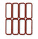 Intake Manifold Gaskets Molded O-Ring Style Seals Fits GM LS1/LS2/LS6 Mr Gasket