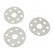 Water Pump Pulley Shim Kit 3-Piece 3 Pieces: One 1/8 Inch Thick, Two 1/16 Inch Thick Mr Gasket