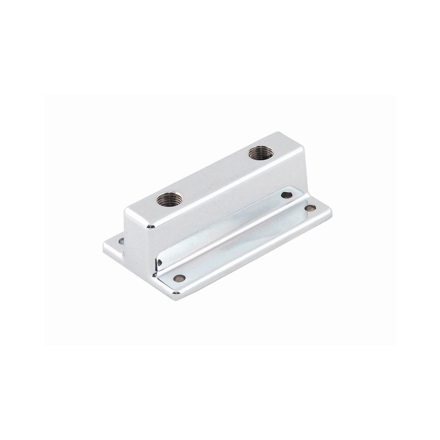 Tee Style Fuel Block with 2 Outlets Mr Gasket