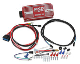MSD Digital 6A Ignition Control Red Compatible With 4, 6, Or 8 Cylinder Engines Built-In Led For System Checks MSD Ignition