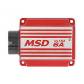 MSD Ultra 6A Ignition Control Red Compact Design Full MSD Power MSD Ignition