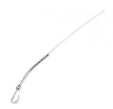 Engine Oil Dipstick Chrome Fits 1955-1979 Chevrolet 265-400 Small Block with Driver Side Block Mounted Dipstick Mr Gasket
