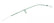 Engine Oil Dipstick & Tube Chrome Fits 1980-1985 Chevrolet Small Block with Passenger Side Oil Pan Mounted Dipstick Mr Gasket
