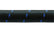 Vibrant -4 AN Two-Tone Black/Blue Nylon Braided Flex Hose (10 foot roll)