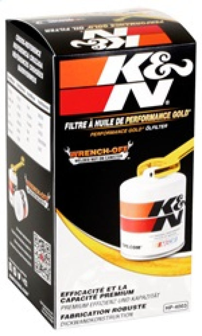 K&N Oil Filter | 1 In - 16UN-2B Thread | HP-4003