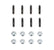Valve Cover Stud Kit Steel Covers Fits 1955-1986 Chevrolet 262-400 Gen I Small Block Mr Gasket