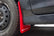 Rally Armor 13-19 Ford Fiesta ST Black UR Mud Flap w/Red Logo