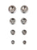 Pipe Plugs 8-Piece Set Includes Two 1/8 Inch NPT Two 1/4 Inch NPT Two 3/8 Inch NPT Two 1/2 Inch NPT Mr Gasket