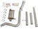 aFe MACHForce XP Exhaust 3in-3.5in SS Single Side Ext CB w/ Polish Tip 99-04 Ford F-250 V8 5.4L/6.8L