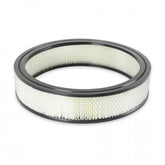 Air Filter 14 Inch x 3 Inch Replacement White manufactures replacement air filter element 14 Inch Inch Diameter and 3 Inch Inch Tall Mr Gasket