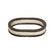 12 Inch x 2 Inch Oval Air Cleaner Element 11-3/8 x 7-7/8 Inch Oval, 2 Inch Tall Mr Gasket