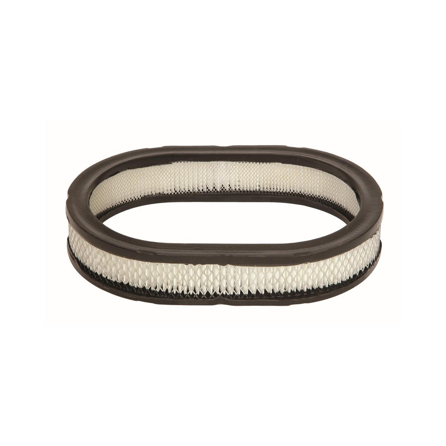 12 Inch x 2 Inch Oval Air Cleaner Element 11-3/8 x 7-7/8 Inch Oval, 2 Inch Tall Mr Gasket