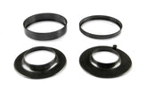 Air Cleaner Spacer and Adapter Kit Adapts 5-1/8 Inch Neck 2 or 4-Barrel Carb Air Cleaners to 3 Inch and 2-5/8 Inch 2-Barrel Carburetor Necks Mr Gasket