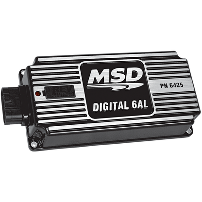 MSD Digital 6Al Ignition Control Black Built-In Adjustable Rev-Limit Control MSD Ignition