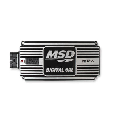 MSD Digital 6Al Ignition Control Black Built-In Adjustable Rev-Limit Control MSD Ignition
