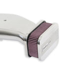 Powercharger Air Cleaner Hi Tek Air Cleaner Assembly, Low Profile, Highly Polished, (7.8 x18.3x3) Holley