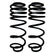 Skyjacker 97-06 Jeep TJ/LJ 2.5in Rear Dual Rate Long Travel Coil Springs