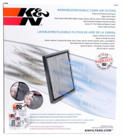 K&N Cabin Air Filter | 2005-2018 Chevrolet & Cadillac | VF3018