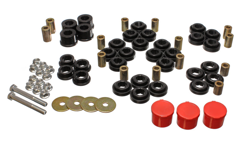 Energy Suspension Chrysler/Dodge Red Rear End Control Arm Bushing Set (Non SRT Models)