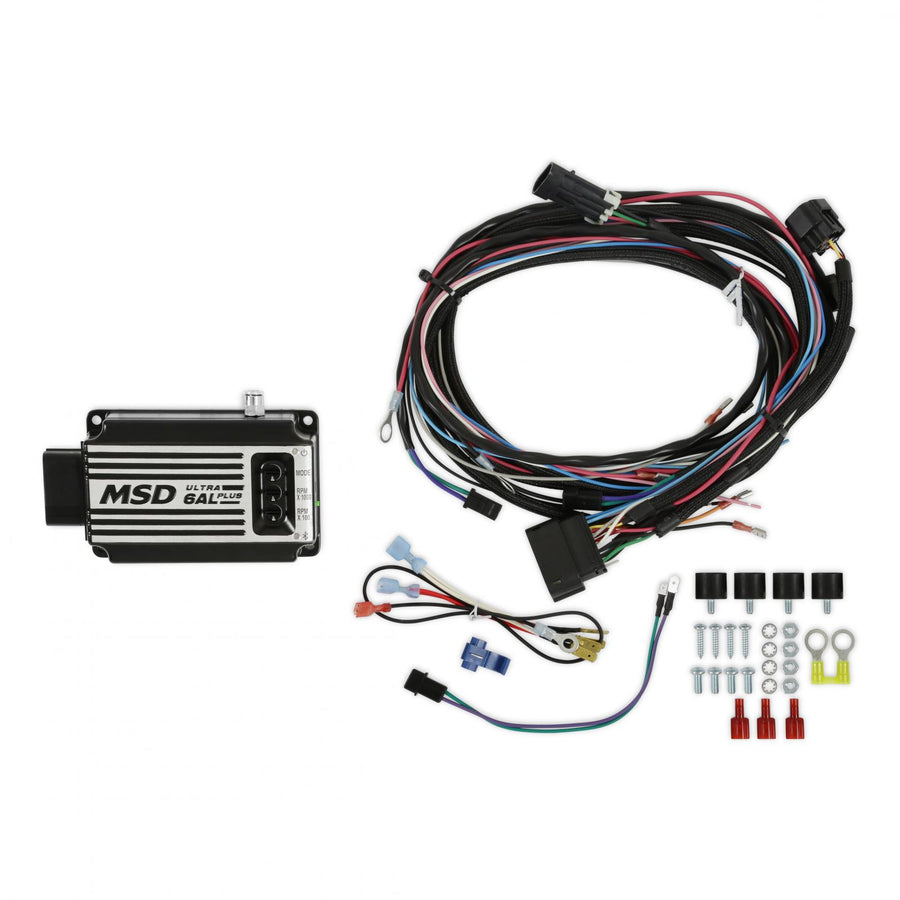 MSD Ultra 6Al Plus Ignition Control Black Compact Design Full MSD Power. Bluetooth Service Only Available Within The Usa And Canada MSD Ignition