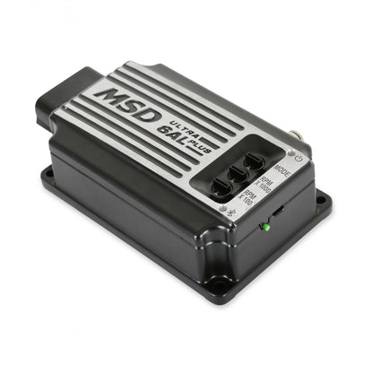 MSD Ultra 6Al Plus Ignition Control Black Compact Design Full MSD Power. Bluetooth Service Only Available Within The Usa And Canada MSD Ignition