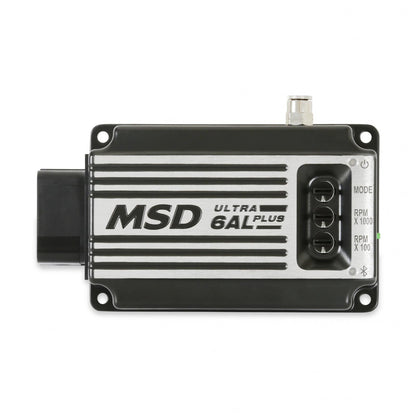 MSD Ultra 6Al Plus Ignition Control Black Compact Design Full MSD Power. Bluetooth Service Only Available Within The Usa And Canada MSD Ignition