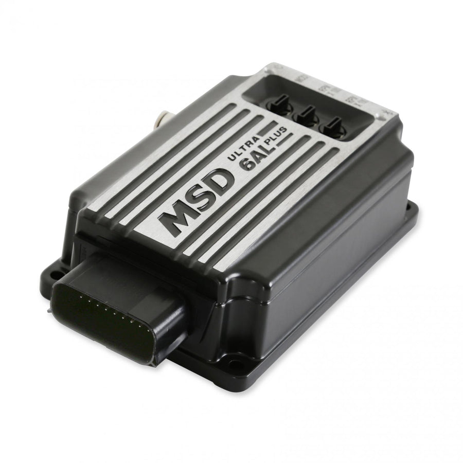 MSD Ultra 6Al Plus Ignition Control Black Compact Design Full MSD Power. Bluetooth Service Only Available Within The Usa And Canada MSD Ignition