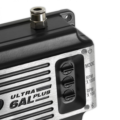 MSD Ultra 6Al Plus Ignition Control Black Compact Design Full MSD Power. Bluetooth Service Only Available Within The Usa And Canada MSD Ignition