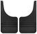 Husky Liners Universal 12in Wide Black Rubber Front Mud Flaps w/o Weight