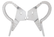 CVF Racing Polished billet trunk hinges for 1962 to 1965 Chevrolet Nova, part TRUNK-HINGE-KIT-65NC