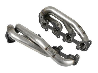 aFe Power Ford F-150 15-22 V8-5.0L Twisted Steel 304 Stainless Steel Headers | 48-33025-1