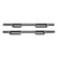 Westin 2019 Chevrolet Silverado / GMC Sierra 1500 Crew Cab Drop Nerf Step Bars - Textured Black