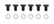 Flexplate Bolts GM 7/16-20 x 11/16 Inch Fits Various GM V6 and V8 applications Grade 8 Steel Black Oxide Mr Gasket