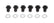 Flexplate Bolts GM 7/16-20 x 11/16 Inch Fits Various GM V6 and V8 applications Grade 8 Steel Black Oxide Mr Gasket