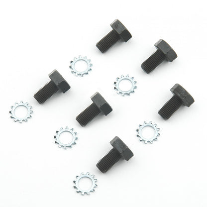 Flexplate Bolts 7/16-20 x 13/16 Inch Fits Ford Mr Gasket