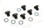 Flexplate Bolts 7/16-10 x 1/2 Inch Fits Chrysler / Dodge / Plymouth 7/16-20 x 1/2 Inch Long Set Of 6 Pieces with Star Washers Mr Gasket