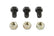 Torque Converter To Flexplate Bolts 3/8-24 x 5/8 Inch 3 Per Set Fits GM TH350 and Powerglide Mr Gasket