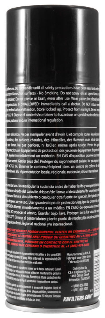 K&N Filter Recharger Kit | 12.25 oz. Aerosol | 99-0516
