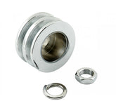 Alternator Pulley Chrome Double Groove Fits GM/Ford Mr Gasket