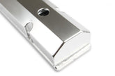 Fabricated Aluminum Valve Covers Silver Finish Fits 1960-1986 Chevrolet 262-400 Gen I Small Block Mr Gasket