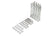 Fabricated Aluminum Valve Covers with Breather Holes Long Bolt Fits 1965-2000 Chevrolet 396-454 Big Block Mr Gasket
