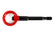 PERRIN 22-26 Subaru WRX / 18-23 Crosstrek Tow Hook Kit (Rear) - Red