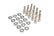 Fabricated Aluminum Valve Covers with Breather Holes Short Bolt Fits 1965-2000 Chevrolet 396-454 Big Block Mr Gasket