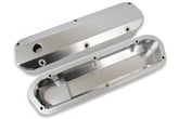 Fabricated Aluminum Valve Covers Silver Fits 1962-1985 Ford 221-351W Small Block Mr Gasket