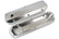 Fabricated Aluminum Valve Covers Silver Fits 1962-1985 Ford 221-351W Small Block Mr Gasket