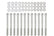 Fabricated Aluminum Valve Covers Silver Fits 1962-1985 Ford 221-351W Small Block Mr Gasket