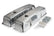 Cast Aluminum Finned Valve Covers Polished Fits 1958-1986 Chevrolet 283-400 Mr Gasket