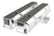 Fabricated Aluminum Valve Covers Silver Finish Fits 1965-1978 Chrysler 383-440 Big Block Short Bolt (Not Angled) Mr Gasket