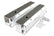Fabricated Aluminum Valve Covers Silver Finish Fits 1965-1978 Chrysler 383-440 Big Block Long Bolt (Angled) Mr Gasket