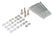 Fabricated Aluminum Valve Covers Silver Finish Fits 1965-1978 Chrysler 383-440 Big Block Long Bolt (Angled) Mr Gasket